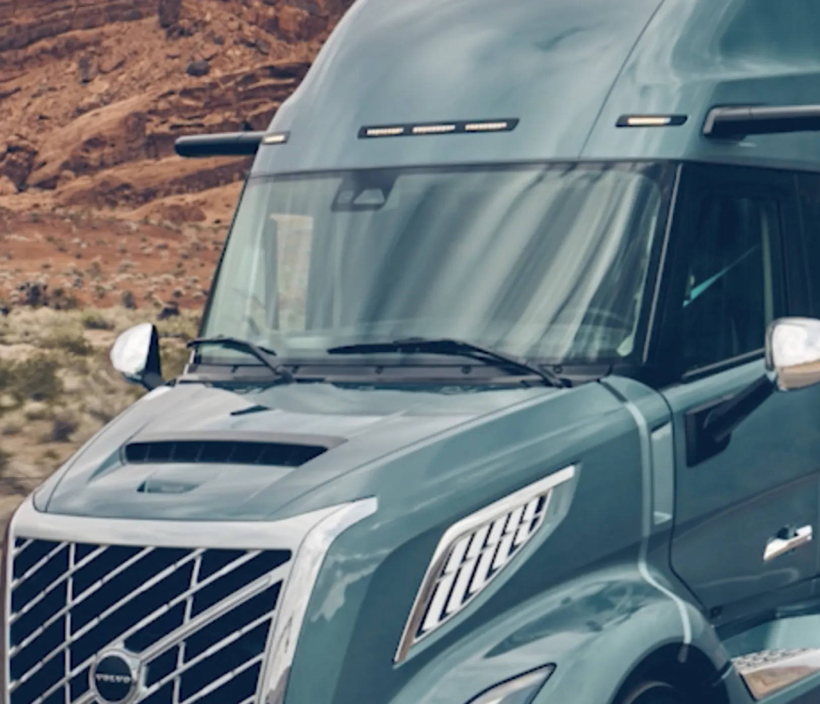 All-New Volvo VNL - Aerodynamic Windshield