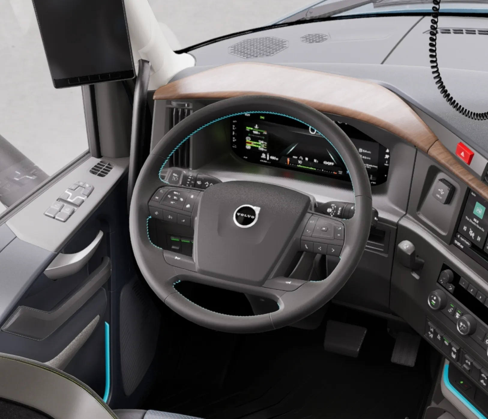 All-New Volvo VNL - Position-Perfect Steering